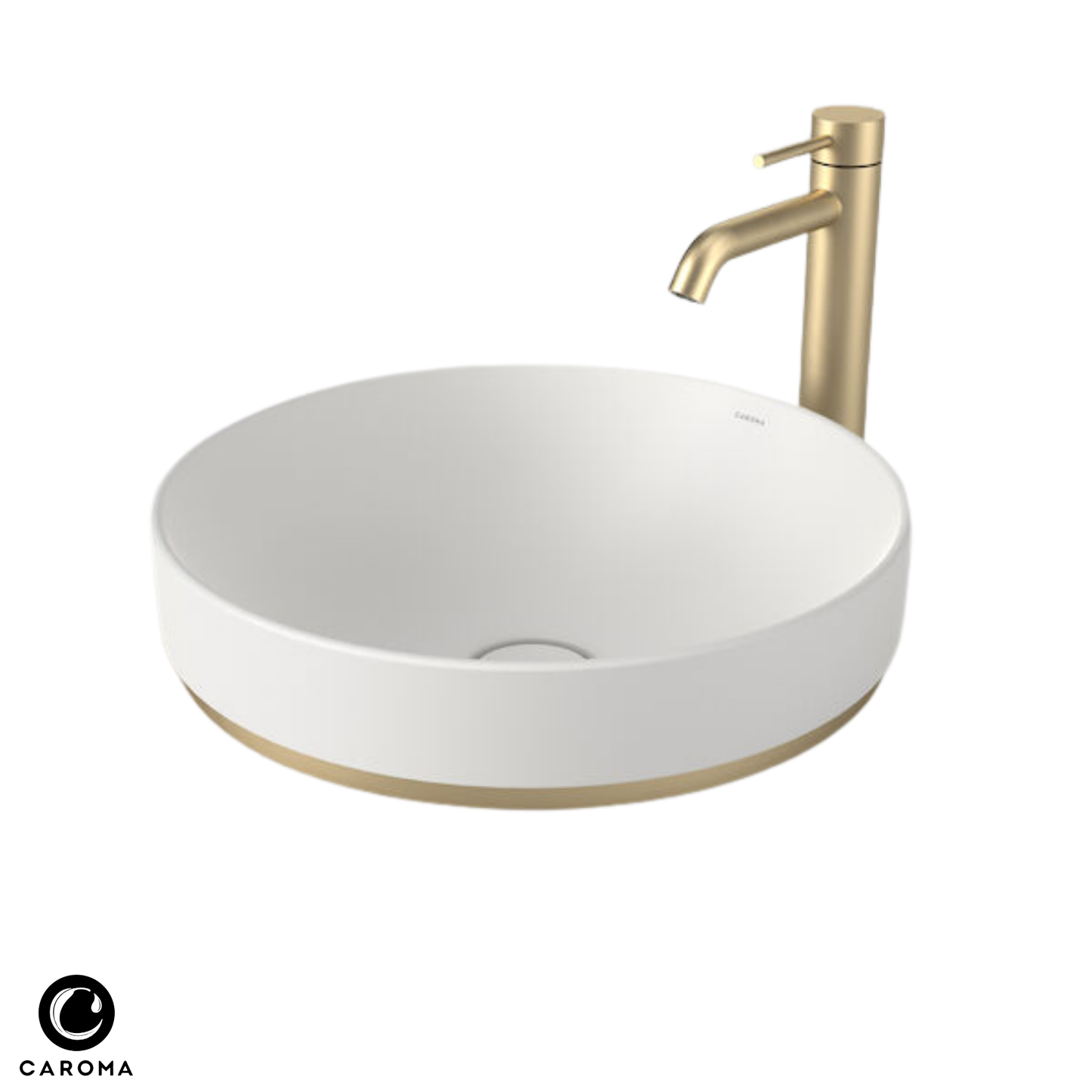 Caroma Liano II Round Basin Dress Ring 400mm | Available in 6 Colours