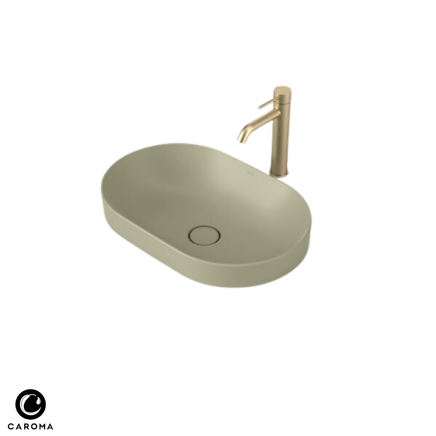 Caroma Liano II Pill Inset Basin | 530 x 350mm - Available in 7 Colours