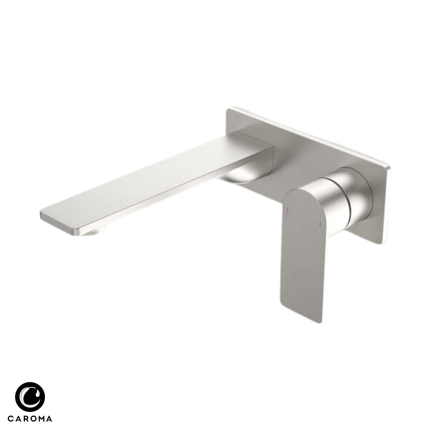 Caroma Urbane II Wall Basin/Bath Mixer (Rectangular Cover Plate) 180mm - Available in 5 Colours