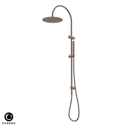 Caroma Liano II Rail Shower with Overhead | Available in 6 Colours