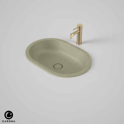 Caroma Liano II Pill Under/Over Counter Basin | 580 x 400mm - Available in 7 Colours