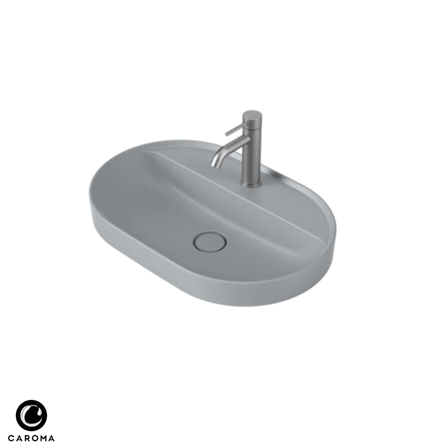 Caroma Liano II Pill Inset Basin 600 x 400mm | Available in 7 Colours