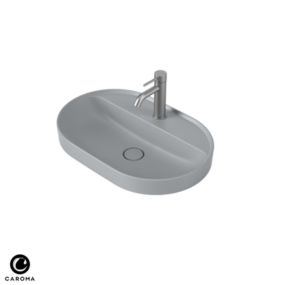 Caroma Liano II Pill Inset Basin 600 x 400mm | Available in 7 Colours