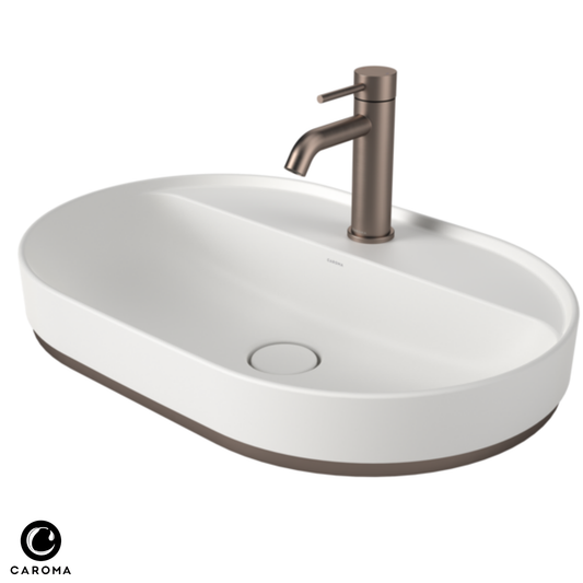 Caroma Liano II Pill Basin Dress Ring 600mm | Available in 6 Colours