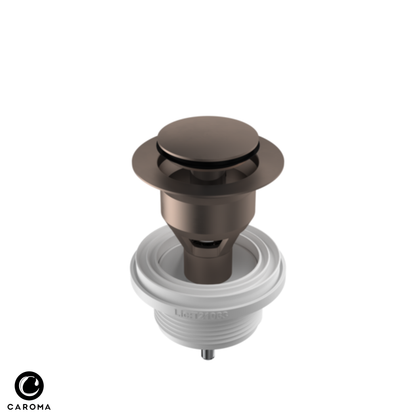 Caroma Basin Pop Up Disc Plug & Waste Long 40mm | Available in 6 Colours