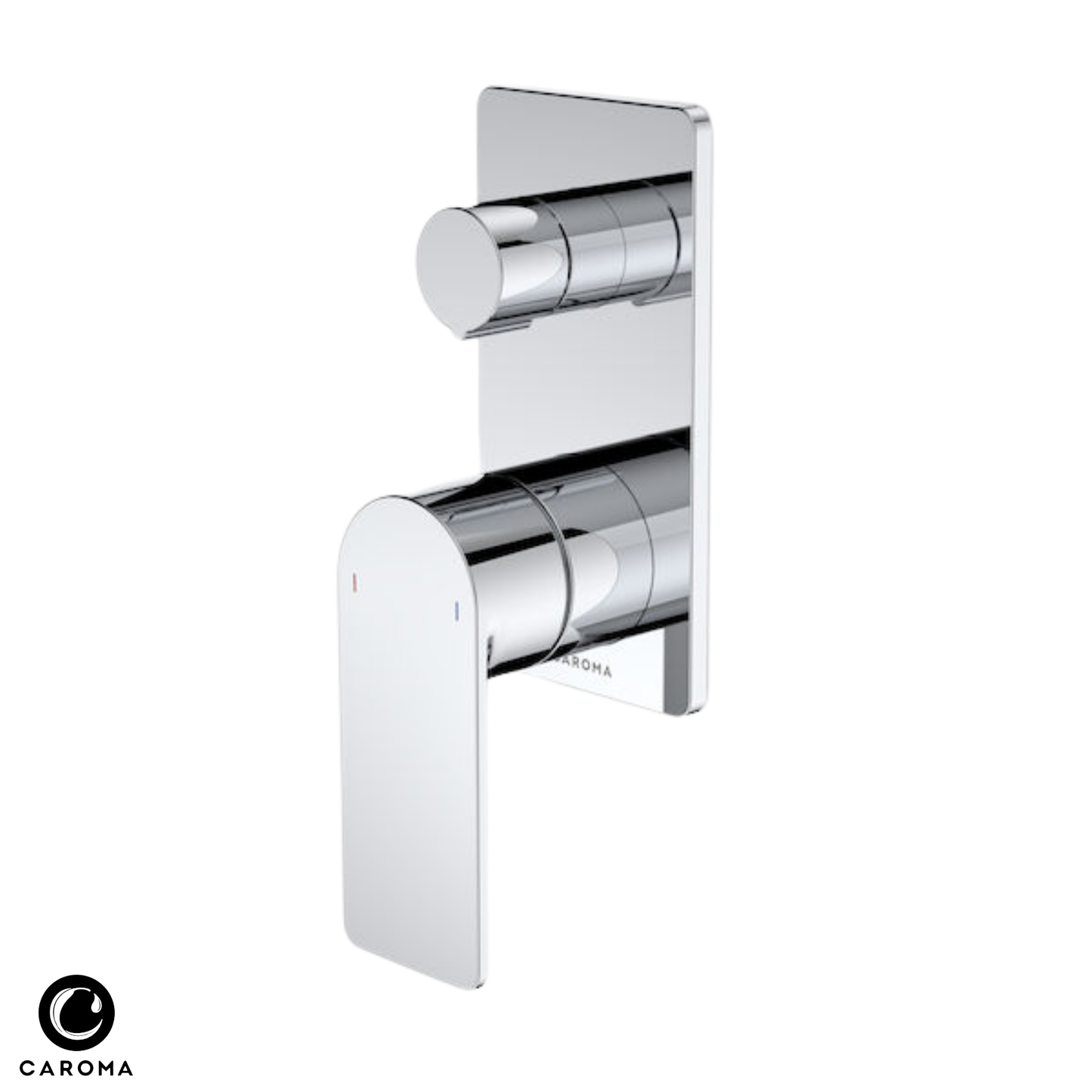 Caroma Urbane II Bath/Shower Diverter Mixer (Rectangular Cover Plate) - Available in 5 Colours