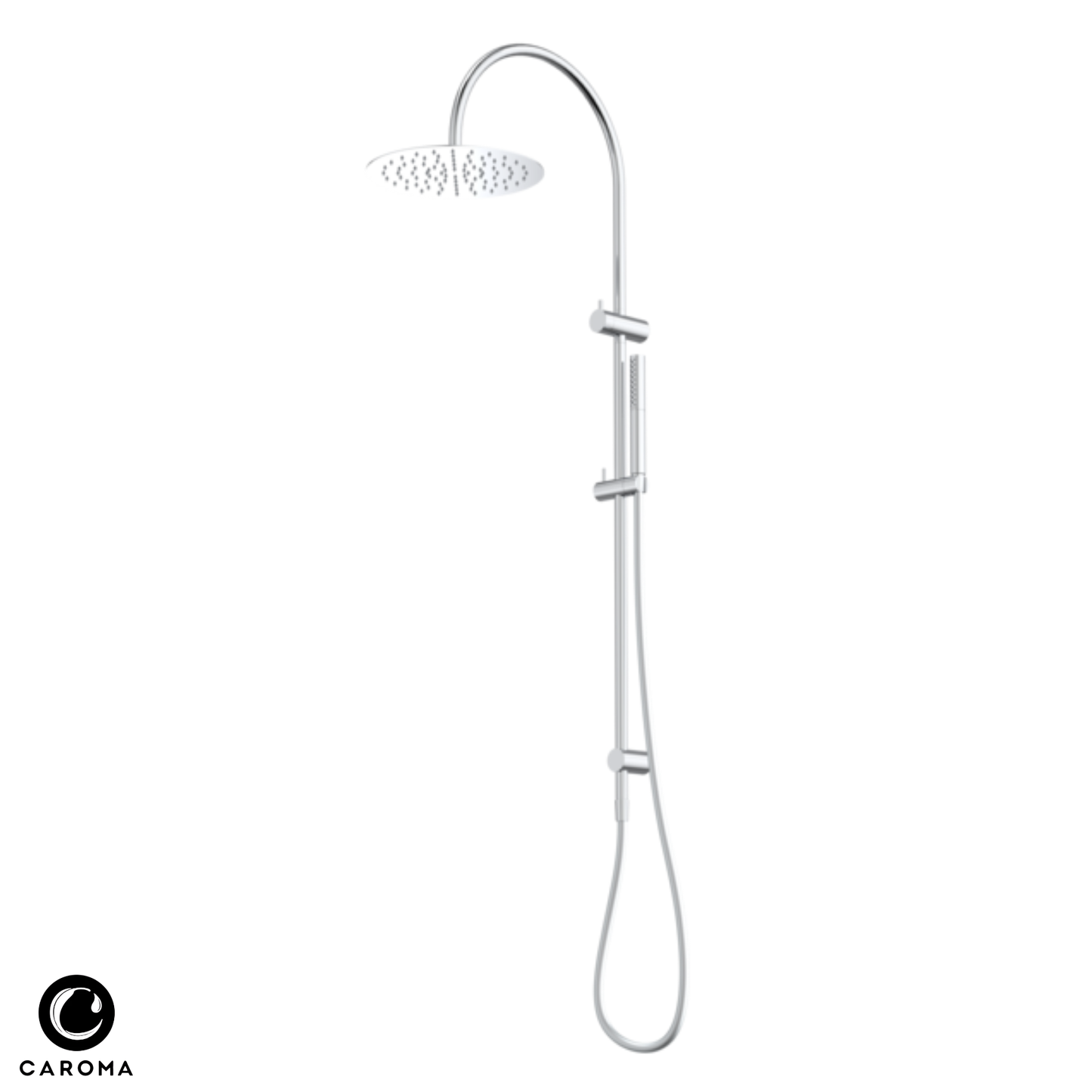 Caroma Liano II Rail Shower with Overhead | Available in 6 Colours