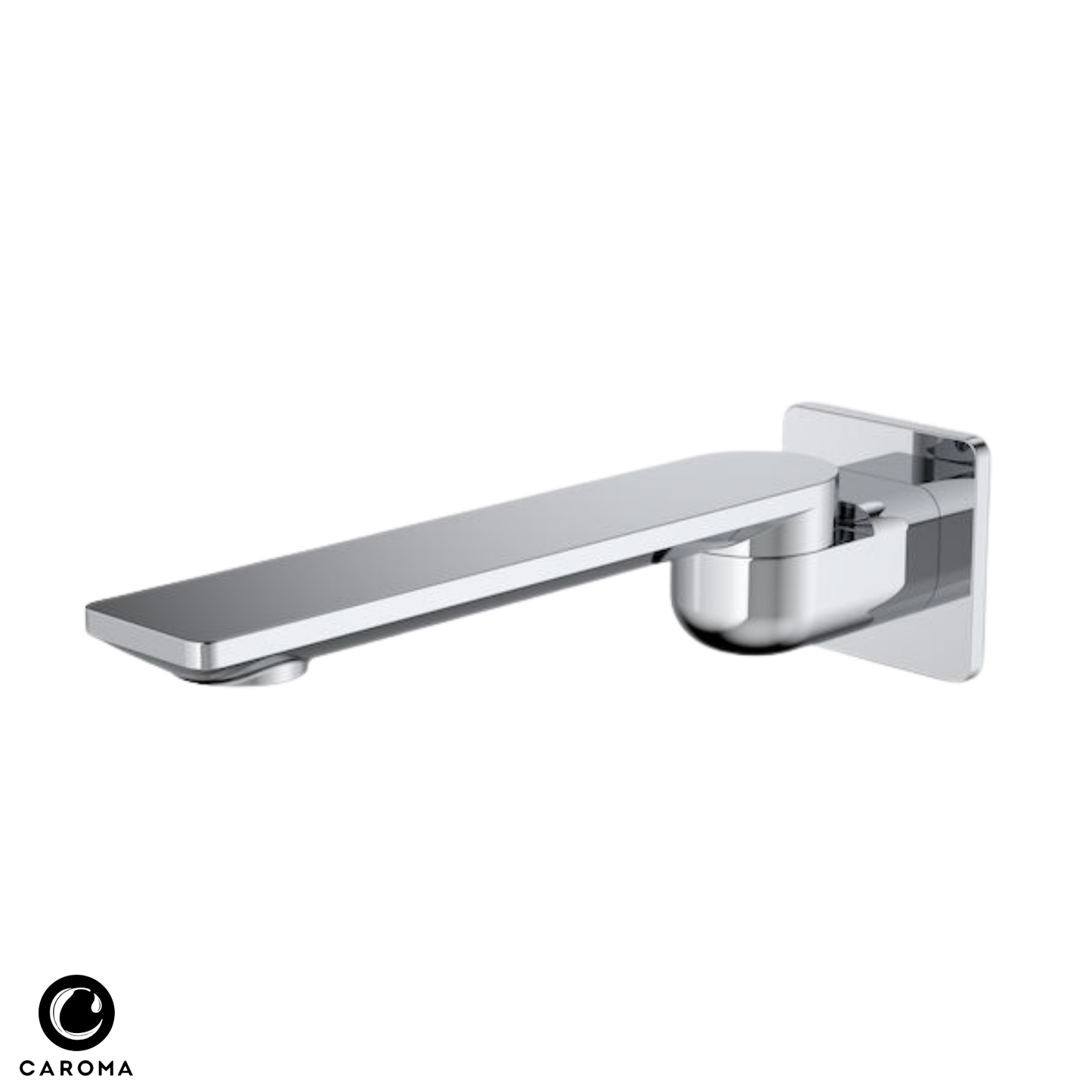 Caroma Urbane II Bath Swivel Spout (Square Cover Plate) 220mm - Available in 5 Colours
