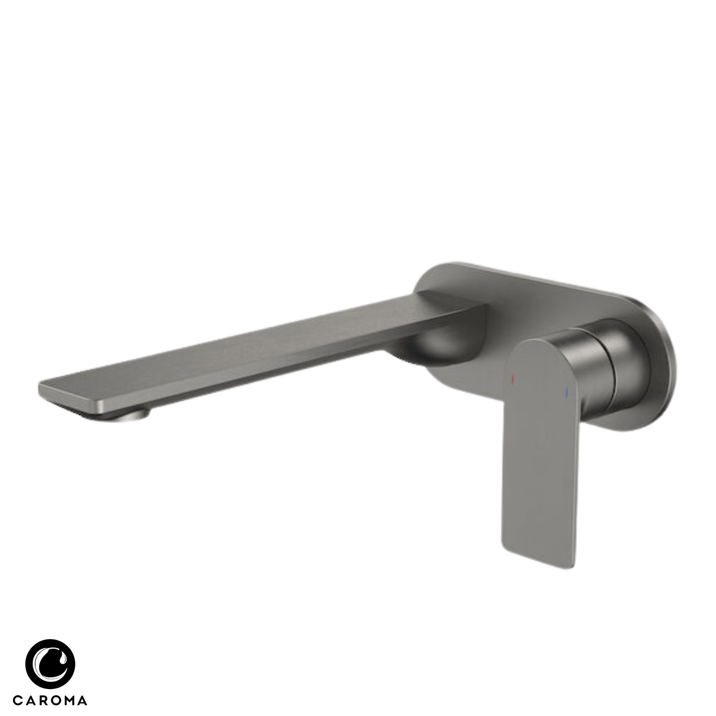 Caroma Urbane II Wall Basin/Bath Mixer (Round Cover Plate) 220mm - Available in 5 Colours