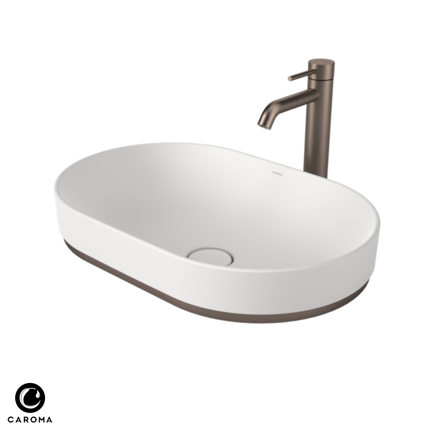 Caroma Liano II Pill Basin Dress Ring 530mm | Available in 6 Colours