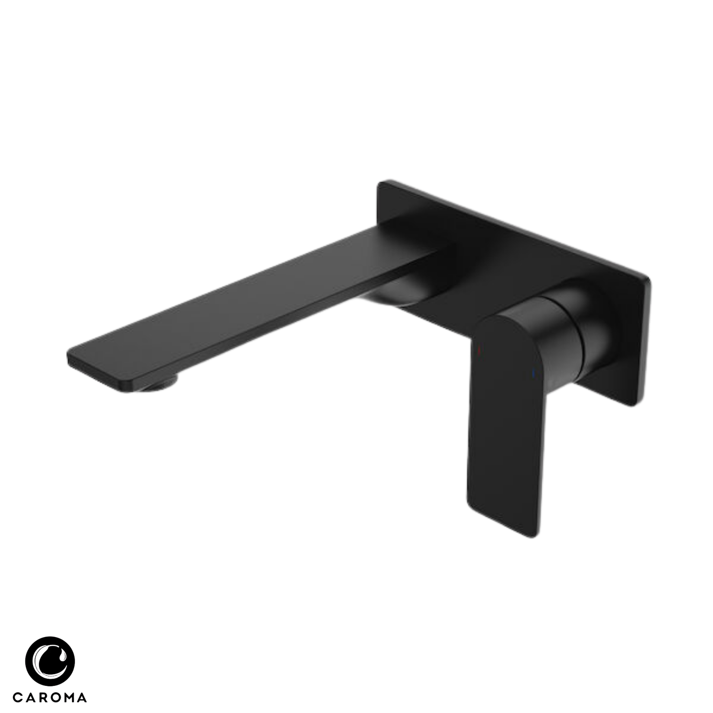 Caroma Urbane II Wall Basin/Bath Mixer (Rectangular Cover Plate) 180mm - Available in 5 Colours