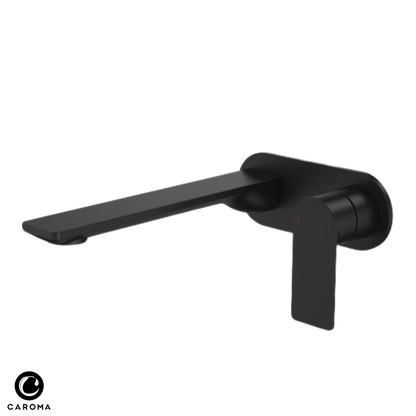 Caroma Urbane II Wall Basin/Bath Mixer (Round Cover Plate) 220mm - Available in 5 Colours