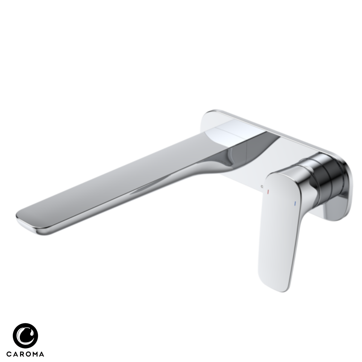Caroma Contura II Wall Basin/Bath Mixer 220mm | Available in 5 Colours