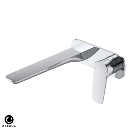 Caroma Contura II Wall Basin/Bath Mixer 220mm | Available in 5 Colours