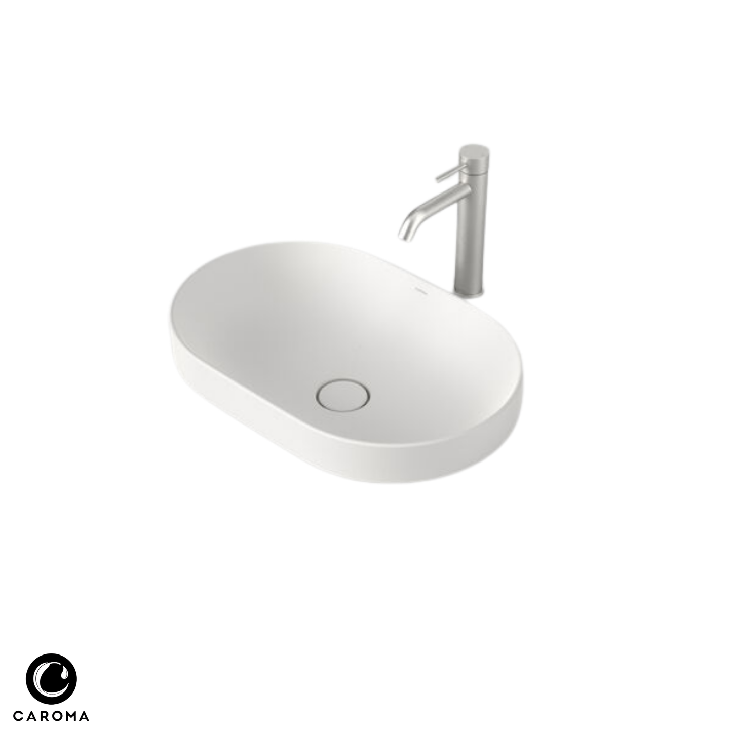 Caroma Liano II Pill Inset Basin | 530 x 350mm - Available in 7 Colours