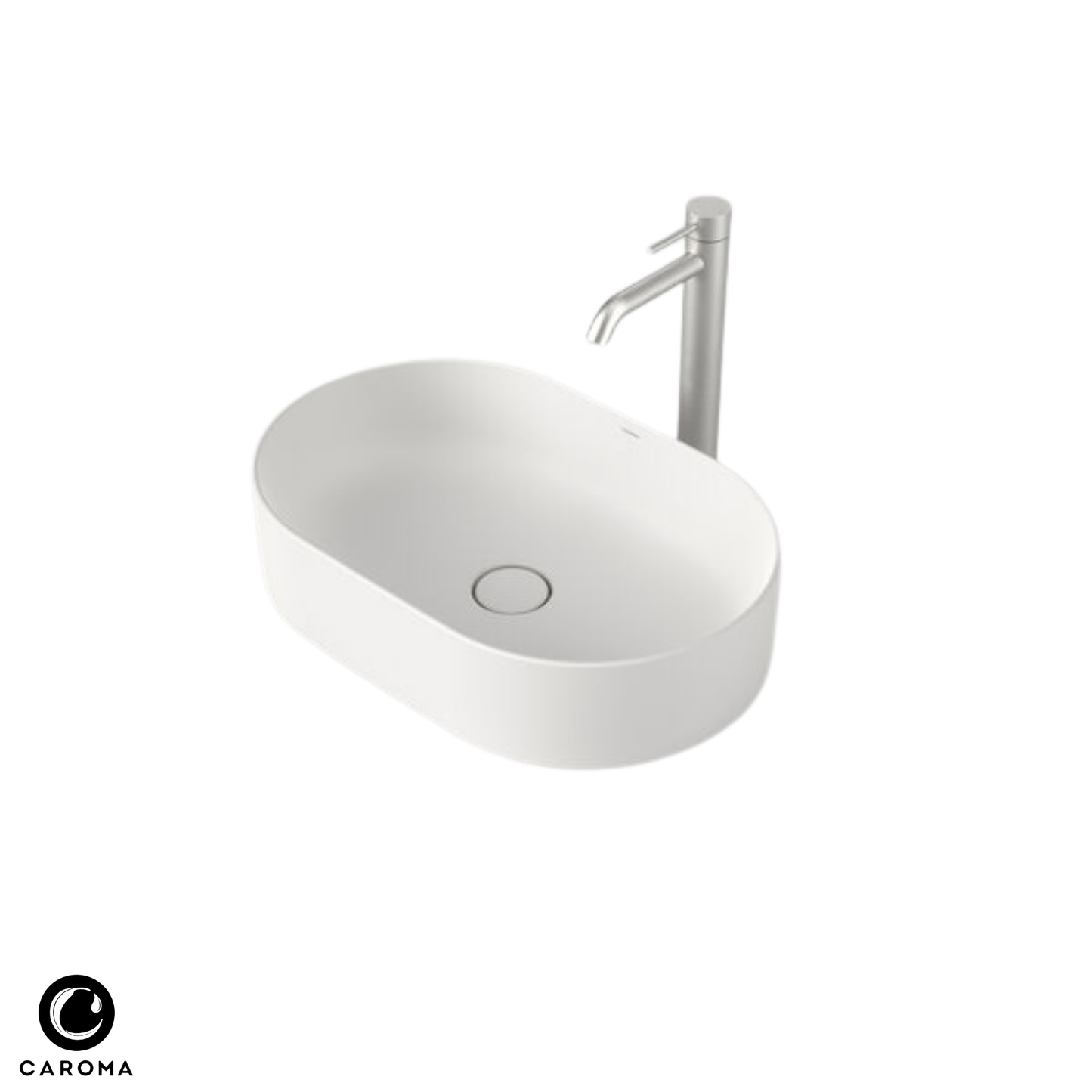 Caroma Liano II Pill Above Counter Basin | 530 x 350mm - Available in 7 Colours