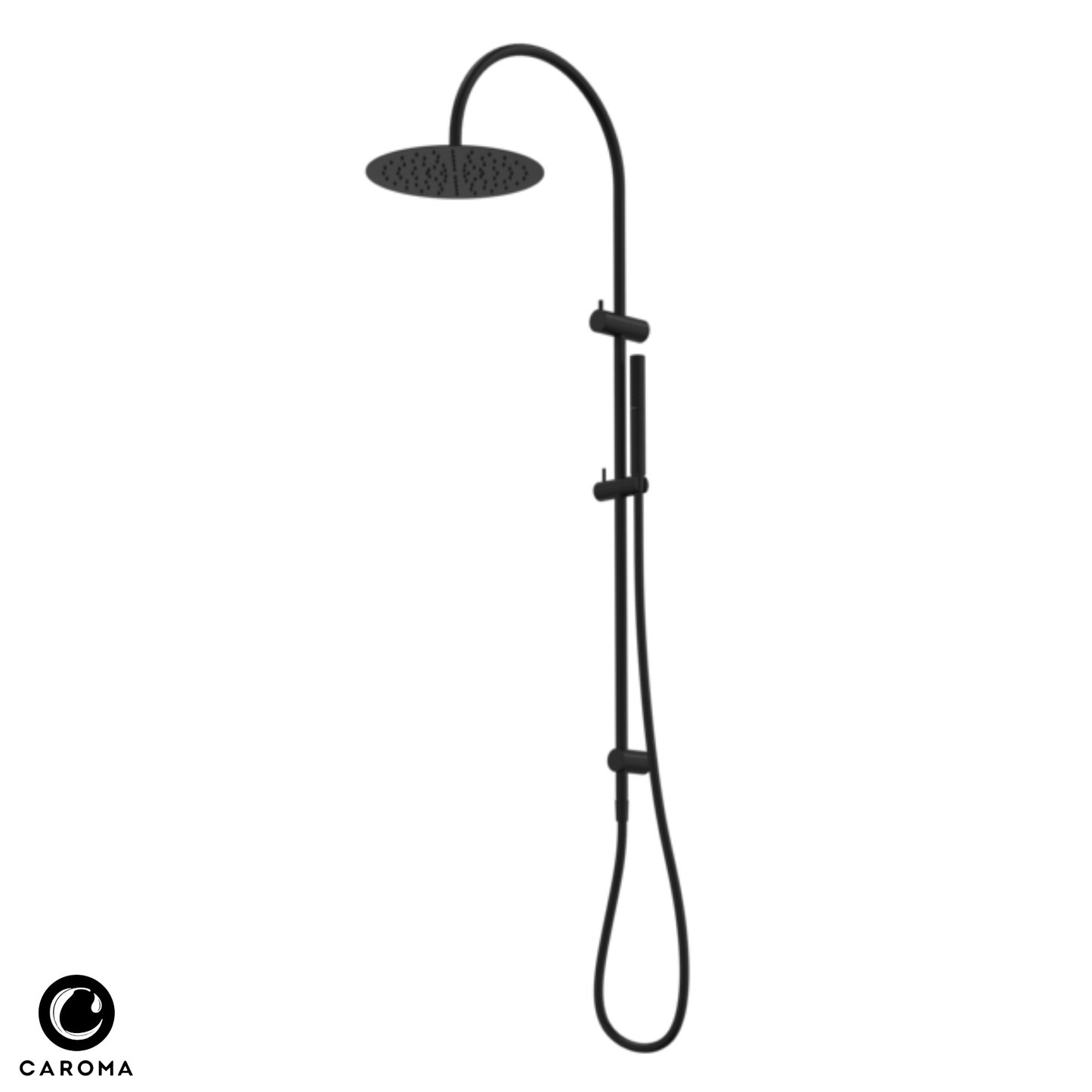Caroma Liano II Rail Shower with Overhead | Available in 6 Colours