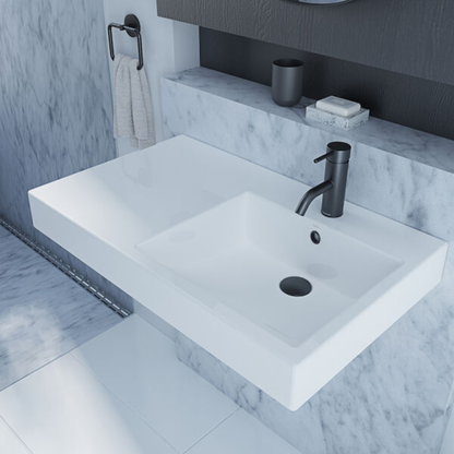 Caroma Liano Nexus Left Hand Shelf Wall Basin | 750 x 450mm
