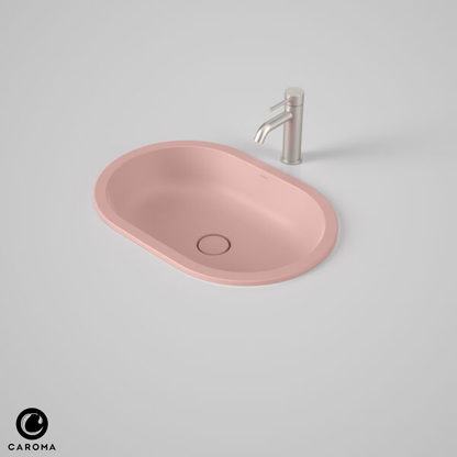 Caroma Liano II Pill Under/Over Counter Basin | 580 x 400mm - Available in 7 Colours