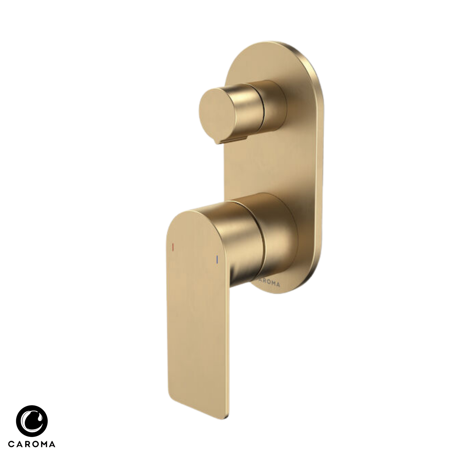 Caroma Urbane II Bath/Shower Diverter Mixer (Round Cover Plate) - Available in 5 Colours