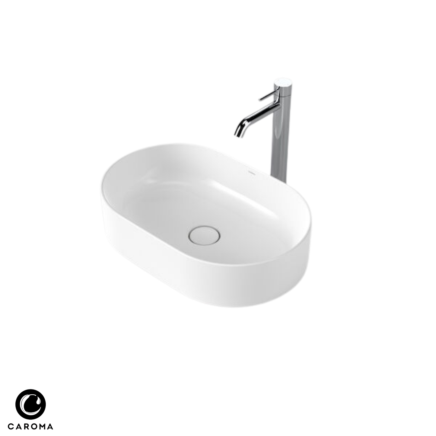 Caroma Liano II Pill Above Counter Basin | 530 x 350mm - Available in 7 Colours