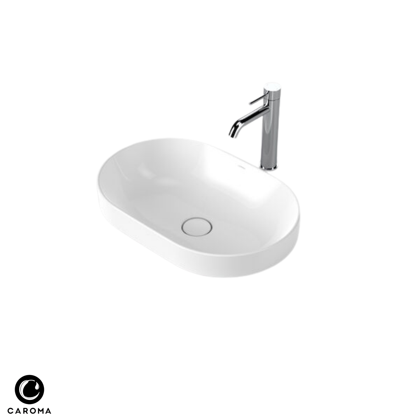 Caroma Liano II Pill Inset Basin | 530 x 350mm - Available in 7 Colours