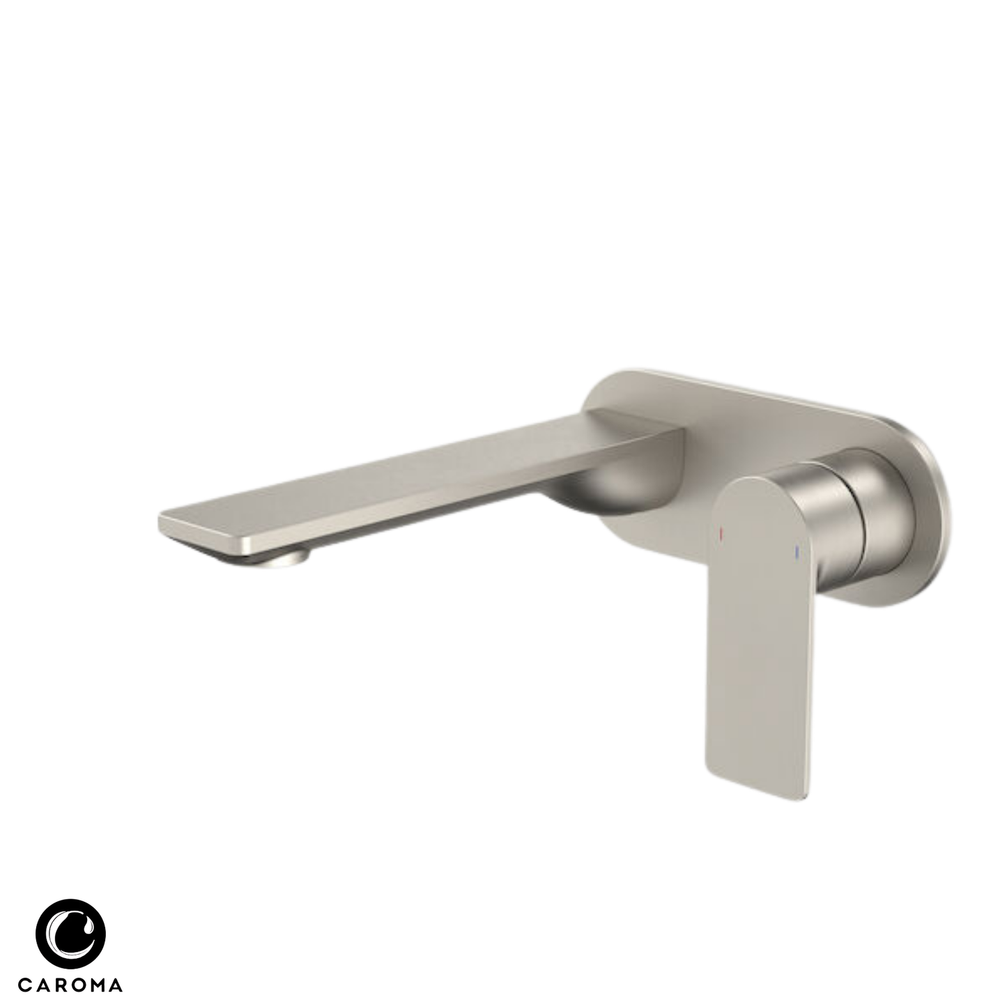 Caroma Urbane II Wall Basin/Bath Mixer (Round Cover Plate) 180mm - Available in 5 Colours