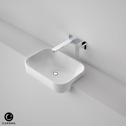 Caroma Luna Semi Recessed Basin | 450 x 320mm