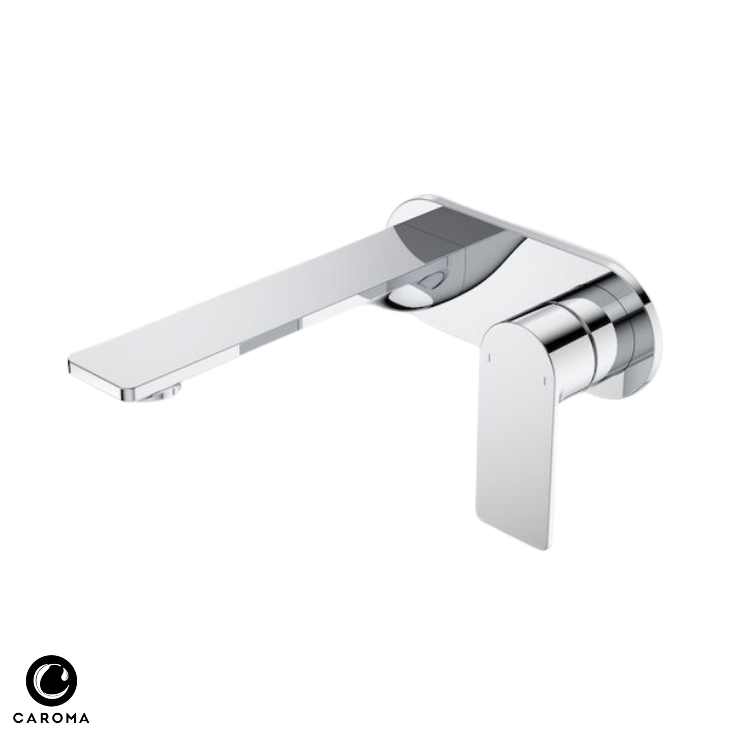 Caroma Urbane II Wall Basin/Bath Mixer (Round Cover Plate) 180mm - Available in 5 Colours