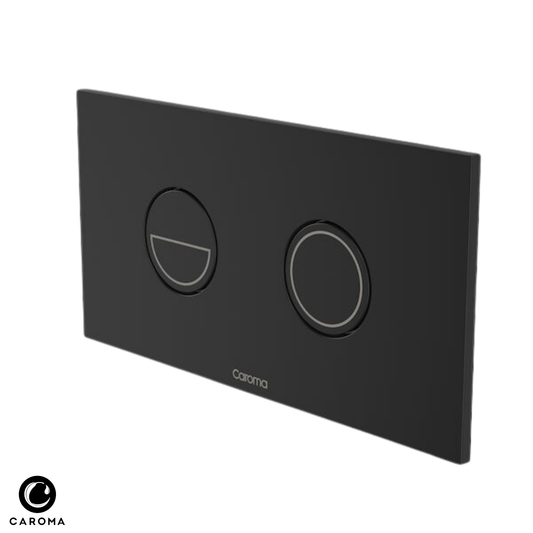 Caroma Invisi Series II Round Dual Flush Plate & Buttons (Metal) - Available in 7 Colours