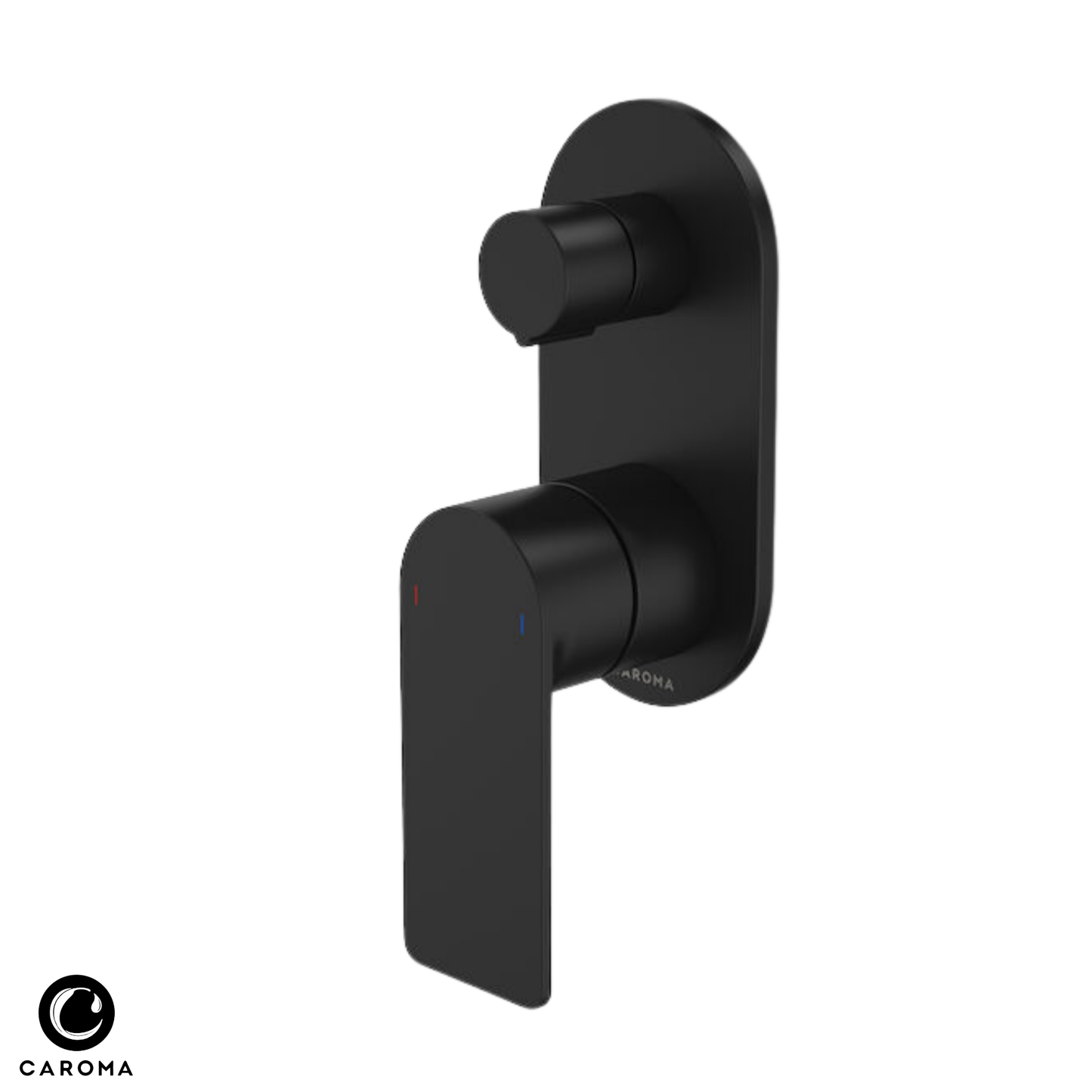 Caroma Urbane II Bath/Shower Diverter Mixer (Round Cover Plate) - Available in 5 Colours