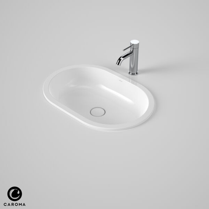 Caroma Liano II Pill Under/Over Counter Basin | 580 x 400mm - Available in 7 Colours