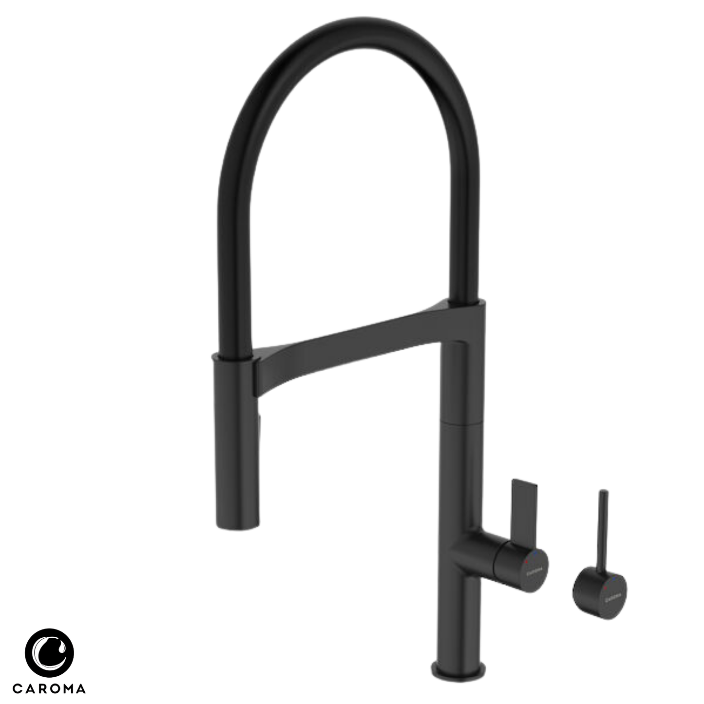 Caroma Liano II Pull Down Sink Mixer with Dual Spray | Available in 6 Colours