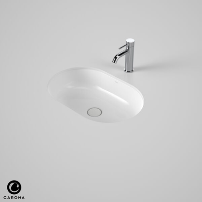 Caroma Liano II Pill Under/Over Counter Basin | 580 x 400mm - Available in 7 Colours