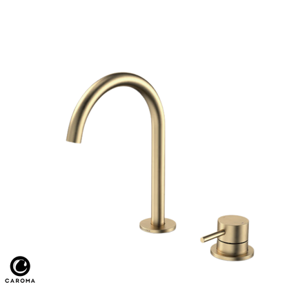 Caroma Liano II Hob Basin Mixer Set 160mm | Available in 6 Colours
