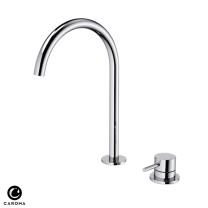 Caroma Liano II Hob Basin/Sink Mixer Set 200mm | Available in 6 Colours
