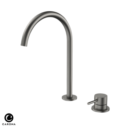 Caroma Liano II Hob Basin/Sink Mixer Set 200mm | Available in 6 Colours