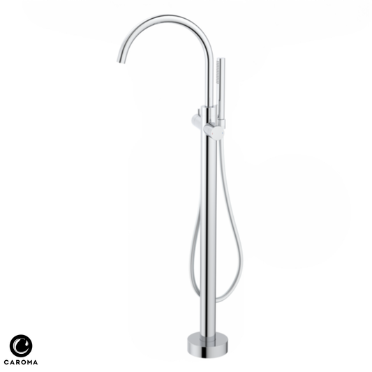 Caroma Liano II Freestanding Bath Filler with | Hand Shower - Available in 6 Colours