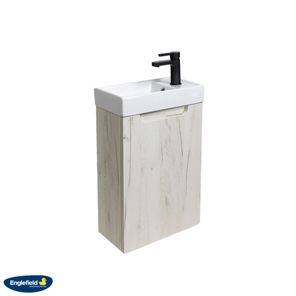 Englefield Valencia Mini Wall Hung Vanity 400mm | Available in 3 Colours
