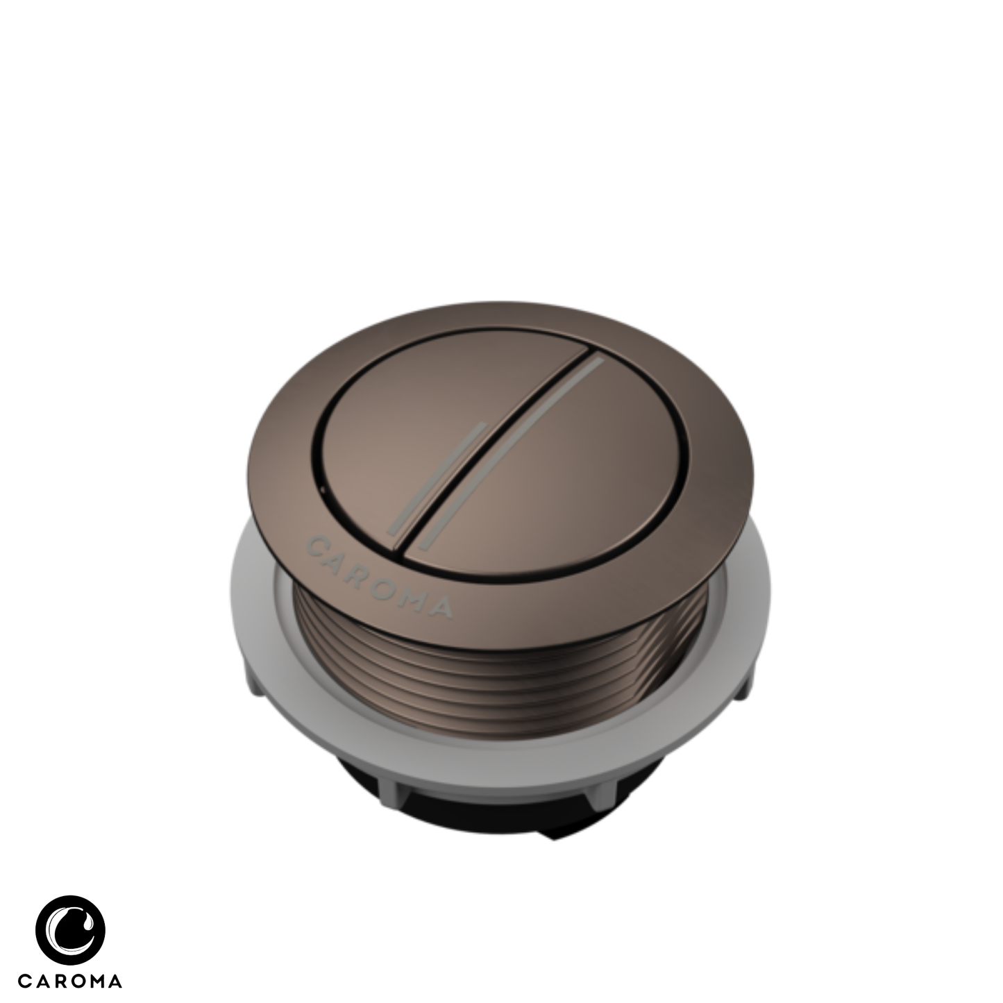 Caroma Bezel/Button Round Metal | Available in 6 Colours