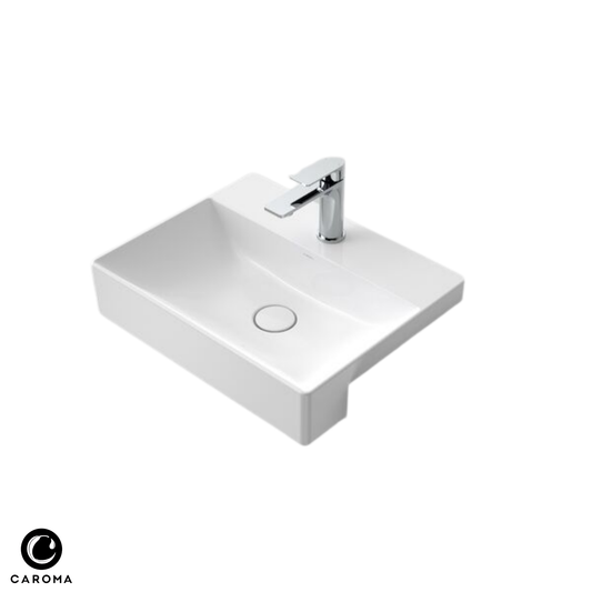 Caroma Urbane II Semi Recessed Basin | 500 x 400mm