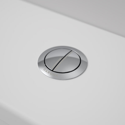 Caroma Bezel/Button Round Metal | Available in 6 Colours