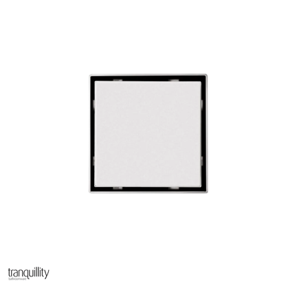 Tranquillity Tile Insert Point Drain 110mm | Available in 4 Colours