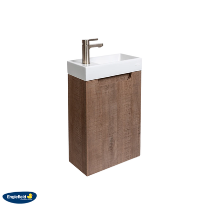 Englefield Valencia Mini Wall Hung Vanity 400mm | Available in 3 Colours