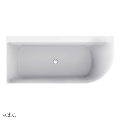 VCBC Lux Corner Back To Wall Bath (Left Corner) 1700mm