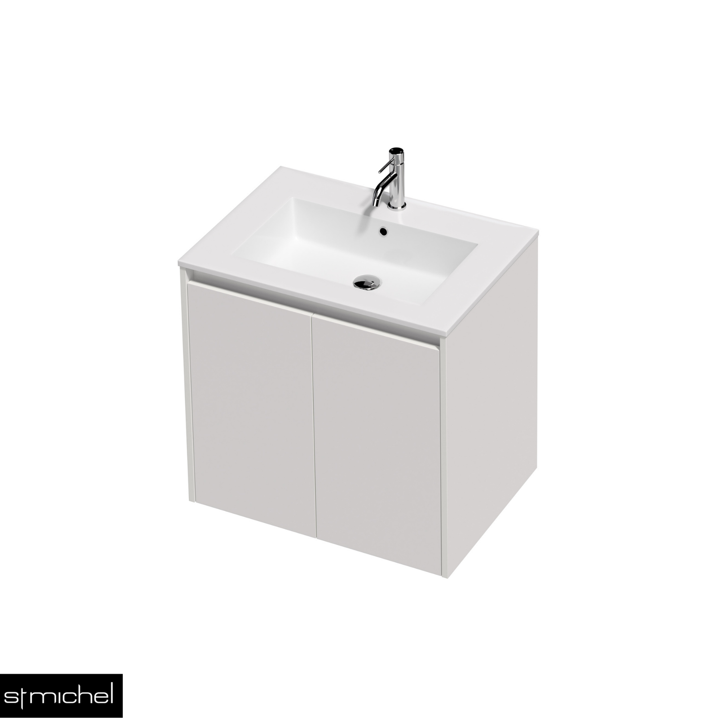 Bella 2 Door Wall Hung Vanity 700mm - 17 Colour Options