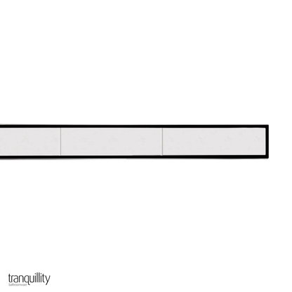 Tranquillity Tile Insert Channel Drain 1800mm | Brushed Stainless