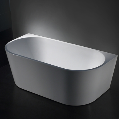 Plumbline Tondo Back To Wall Bath 1500mm