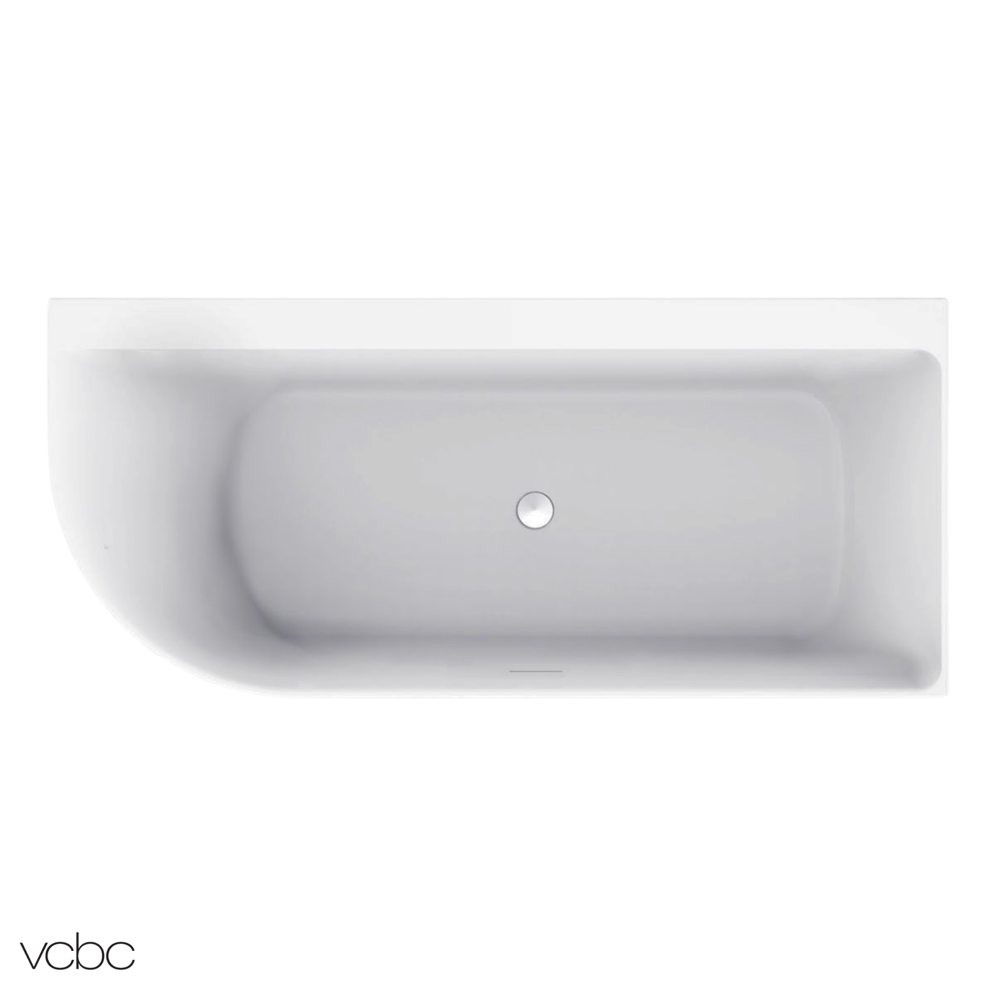 VCBC Lux Corner Back To Wall Bath (Right Corner) 1700mm