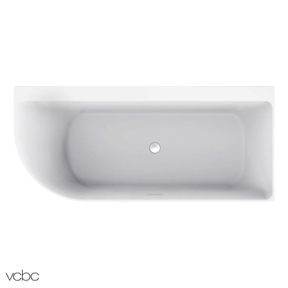 VCBC Lux Corner Back To Wall Bath (Right Corner) 1700mm